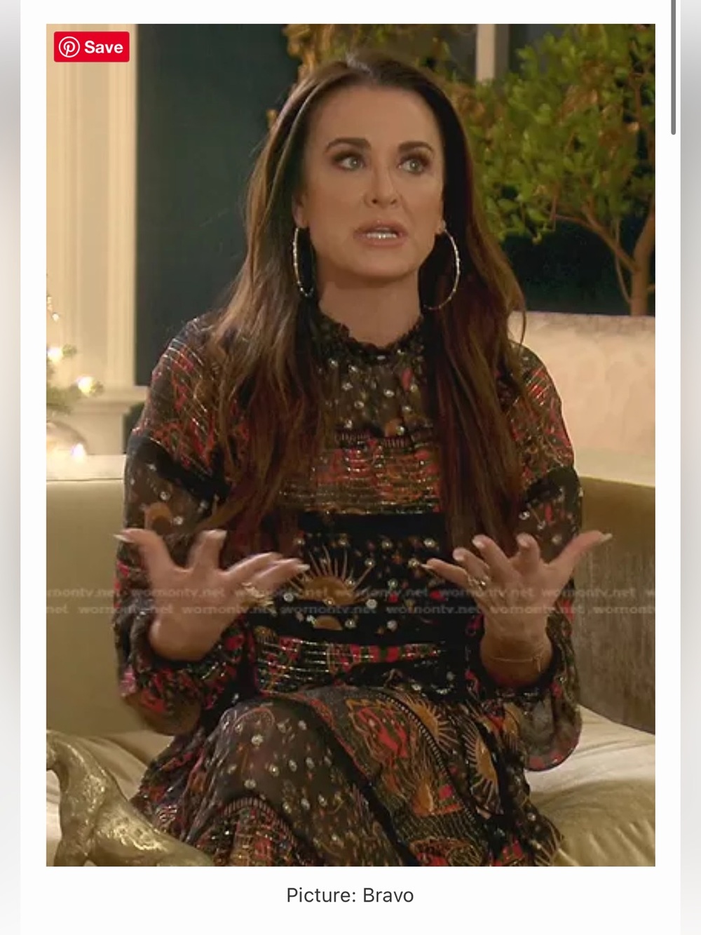 FARM Rio mixed Leopard butterfly Maxi Dress | Kyle Richards RHOBH size Xs